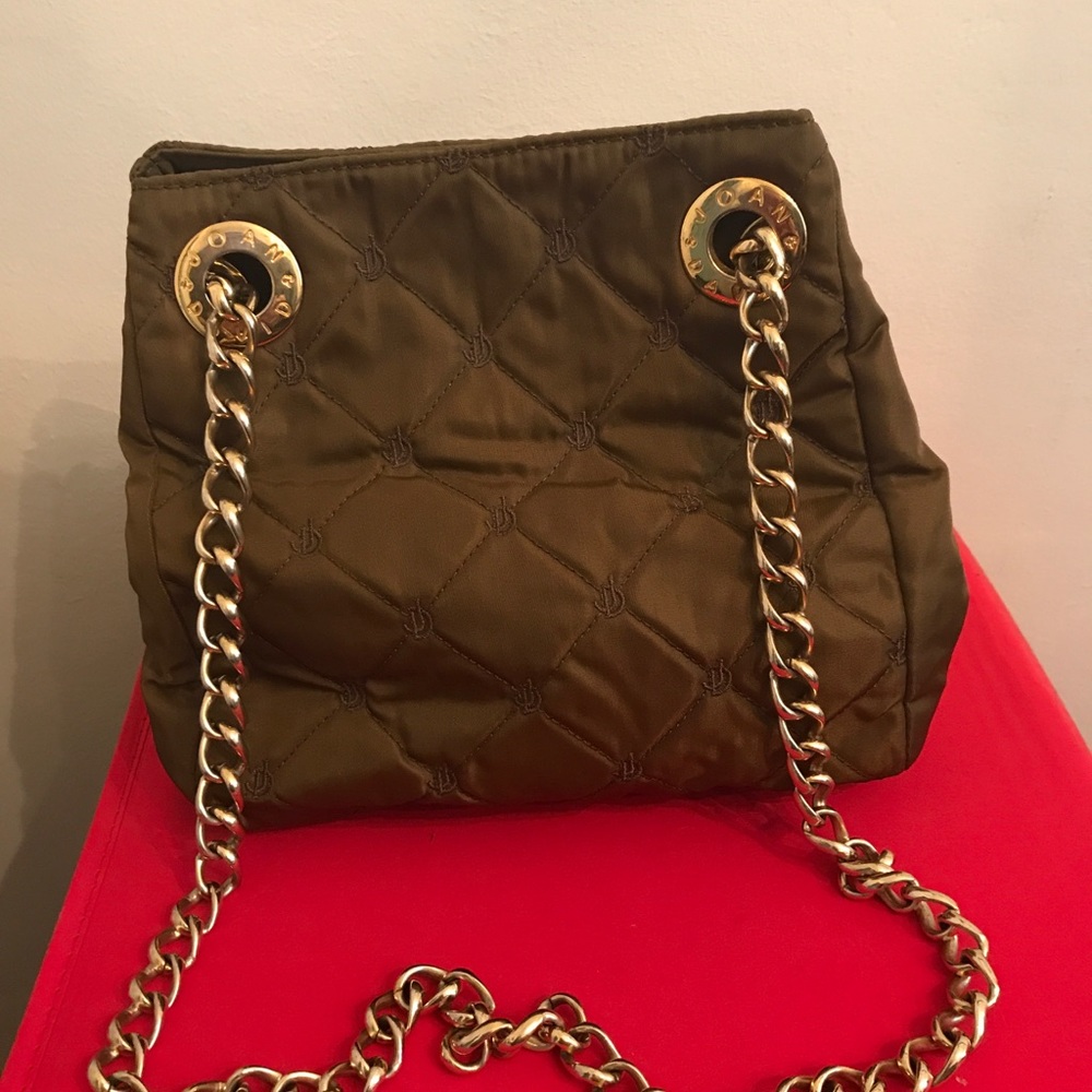 Joan & David vintage parachute bag.